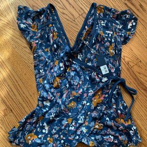 Lucky Brand Wrap Top